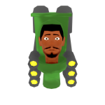 Upgraded Camo Toilet