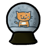 Snow Globe Kitten