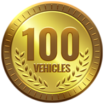 Own 100 Vehicles