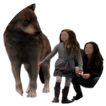 renesmee catching snowflakes