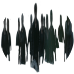 newborn army emerging from water