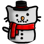 Snowman Kitten