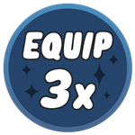 Equip x3 Items