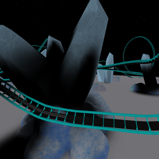 Blue Angel roller coaster 