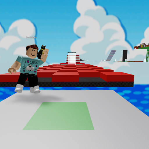 Obby For Fun! Stepthanks!