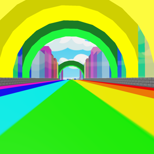 NEW RIDE A BOX DOWN A RAINBOW!