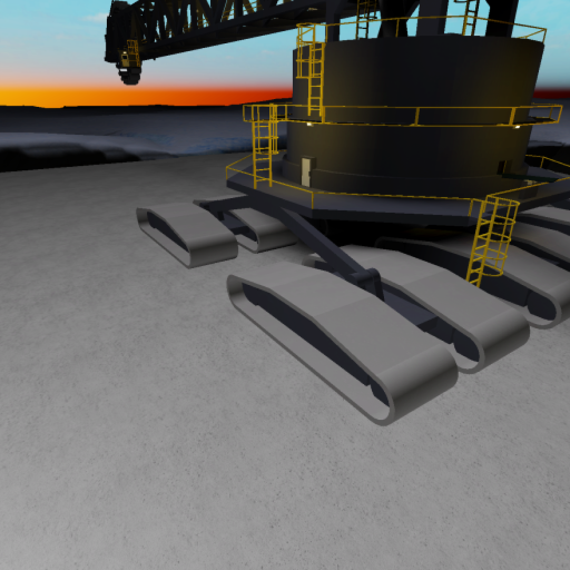 Bucket-wheel excavator