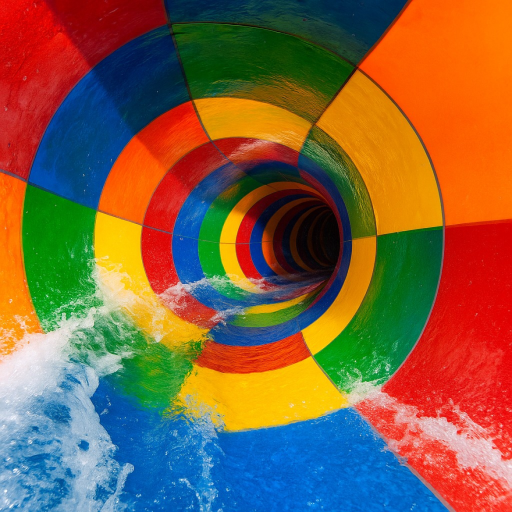 Mega Slide Tower Waterpark