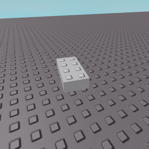 be a brick on a baseplate