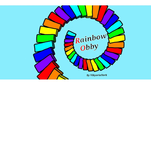 Rainbow Obby Super Uptade! {No checkpoint}