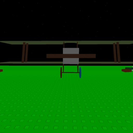 planes and cars and trees