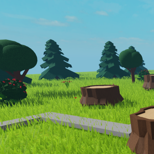 Map for Tower Defense Simulator FOREST