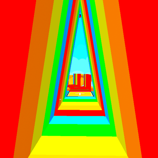 Rainbow Obby Parkour!