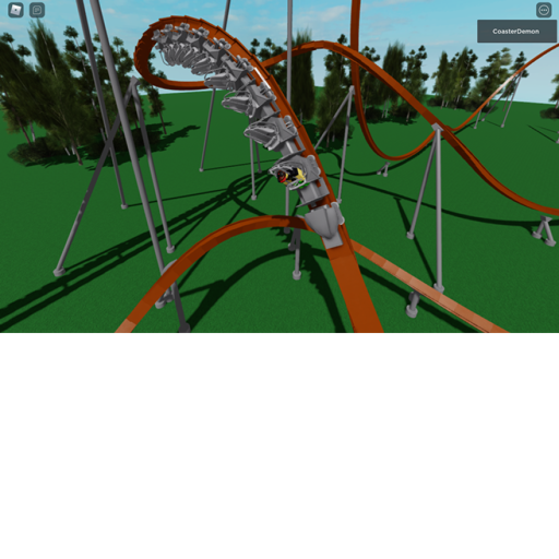 Outlaw Chase. Kings Fortress's RMC Raptor Coaster.