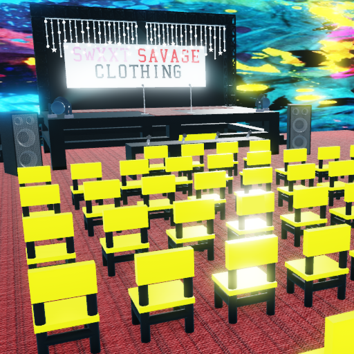 Just A Stage With Chairs That's All