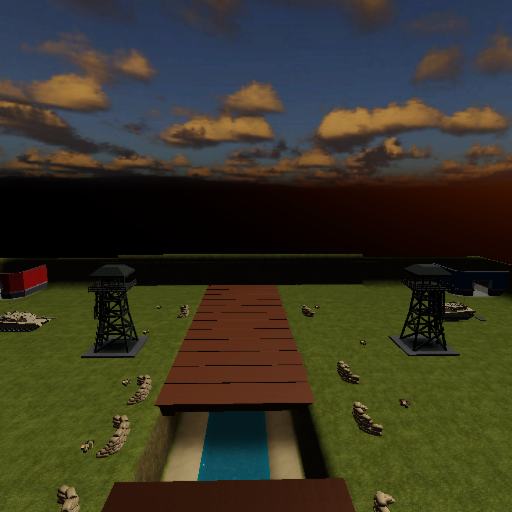 Red vs Blue (capture the flag)