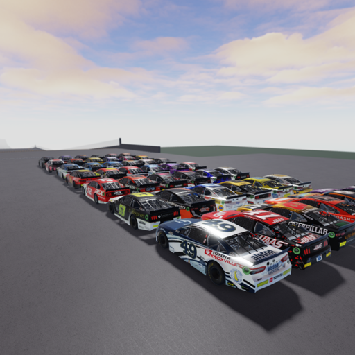 Straight Line Nascar Testing