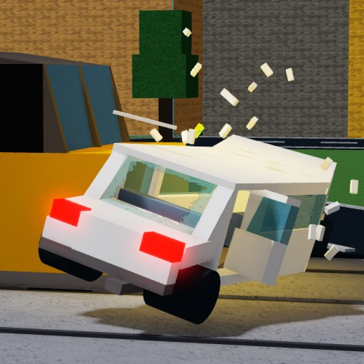 Destroy Cars with Trains