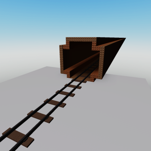 Railway Through Sceneries