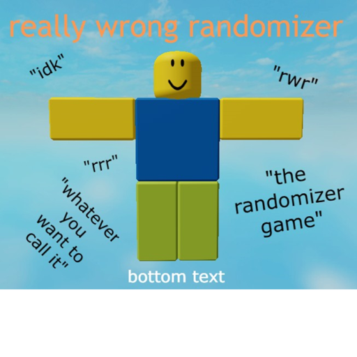 really wrong randomizer