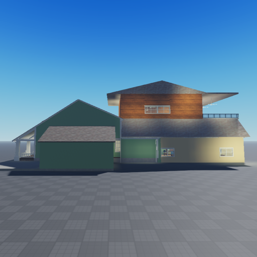 Mega Suburban House with Ceiling Fans