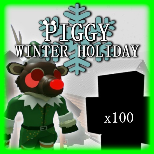 [NIGHTMARE WINTER] Piggy But It's 100 Players