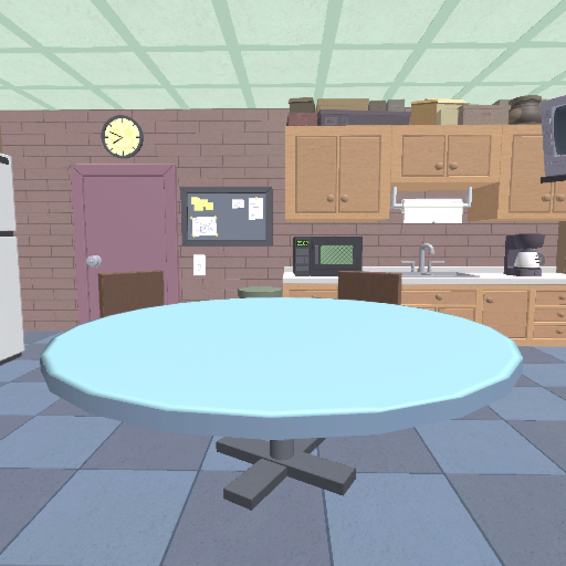 grinning companions room