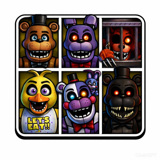 Find The Fnaf Morphs LEFT TO ROT