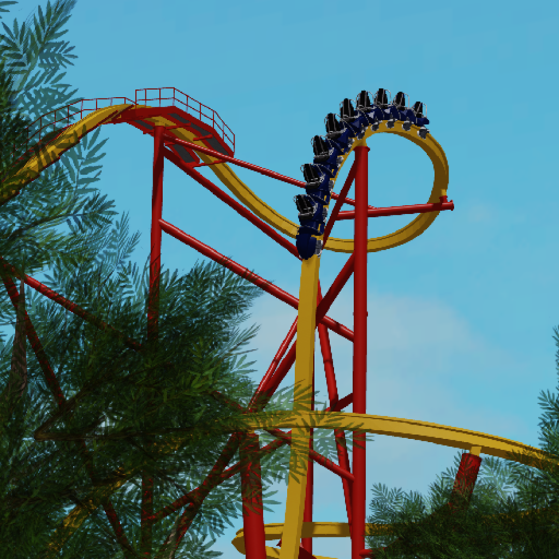Wonder Woman Roller Coaster