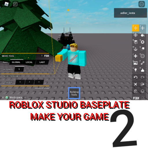 roblox studio baseplate make your game 2