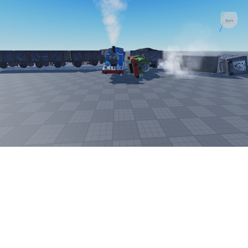  thomas crash into percy 