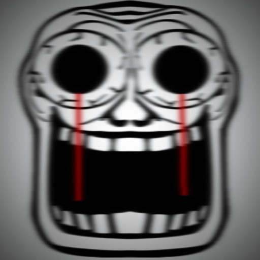 Backrooms whith Troll face !!