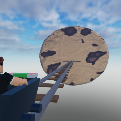 Cart ride into a cookie