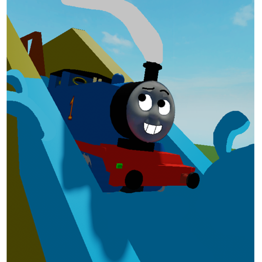 Thomas at action canyon Set (The Roblox Game)