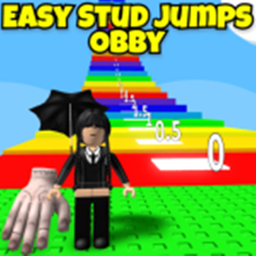 Easy Studs Jump Obby with Balloon🎈