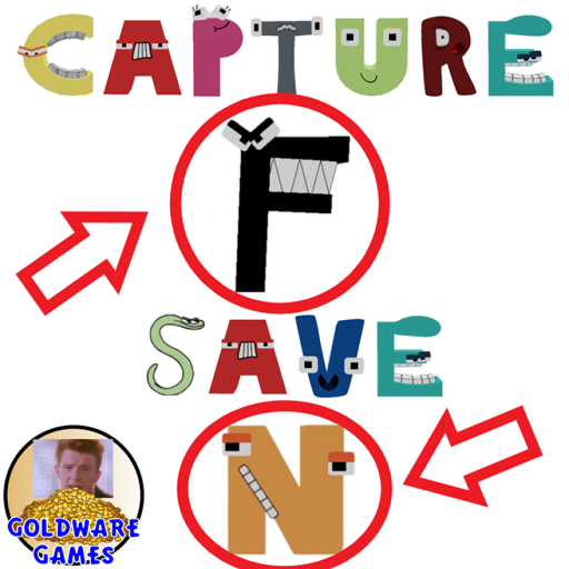 Capture F and Save N! Alphabet Lore Adventure Obby