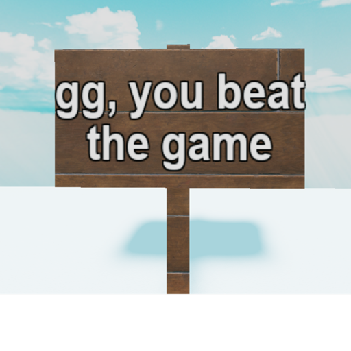 maybe, this is not the obby!