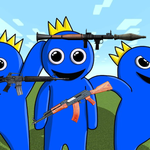 Rainbow Friends BUT WITH GUNS!!!!