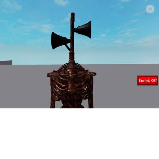 Siren head modle testing