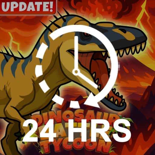 [24 HOURS] Dinosaur BATTLE Tycoon 🦖