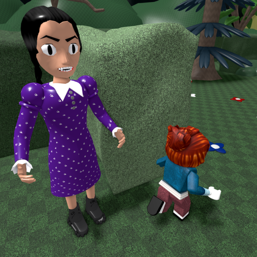 Escape Angry Wednesday 🖤☔️