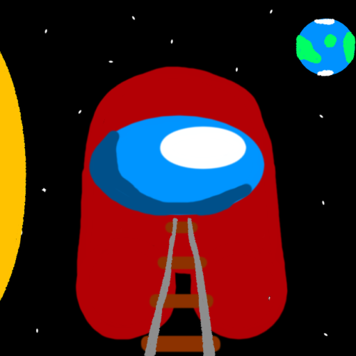 Cart Ride Into Amogus