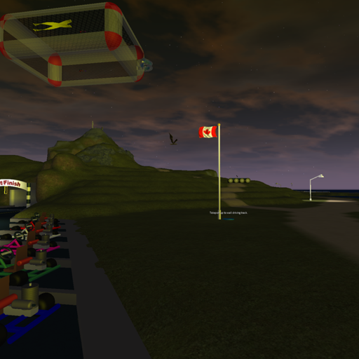 Terrain Go-Kart Track