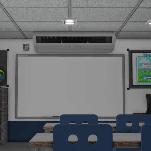 [New!] Secondary school with Air conditioners