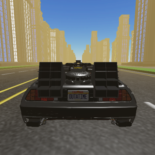 Delorean DMC-12 Time Machine Test