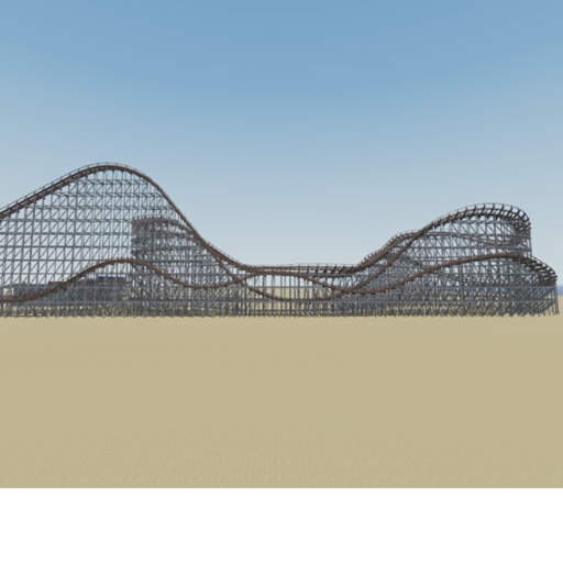 Great White CCI Wooden Roller Coaster