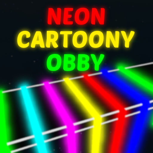 Neon Cartoony Obby [200 Levels]