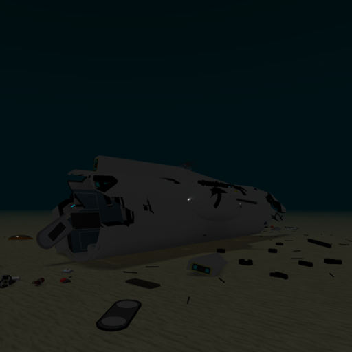 The Cyclops Submarine but it's sunken