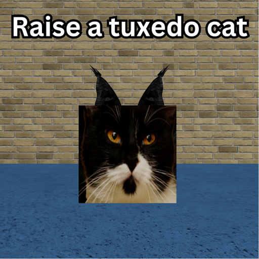 Raise a tuxedo cat