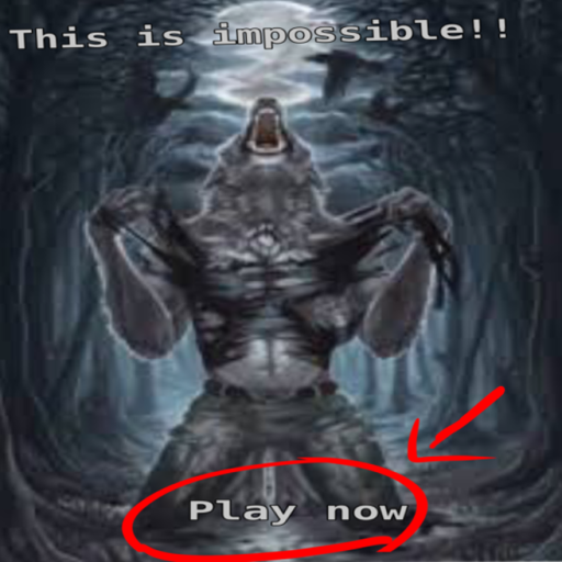 Slide down 100 slides as a werewolf! 